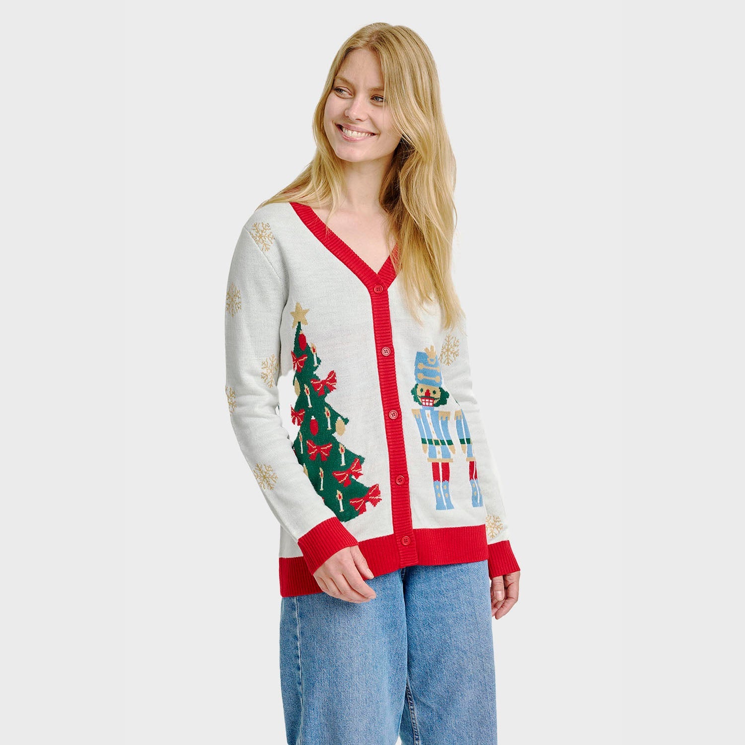 The Nutcracker Christmas Cardigan β Women